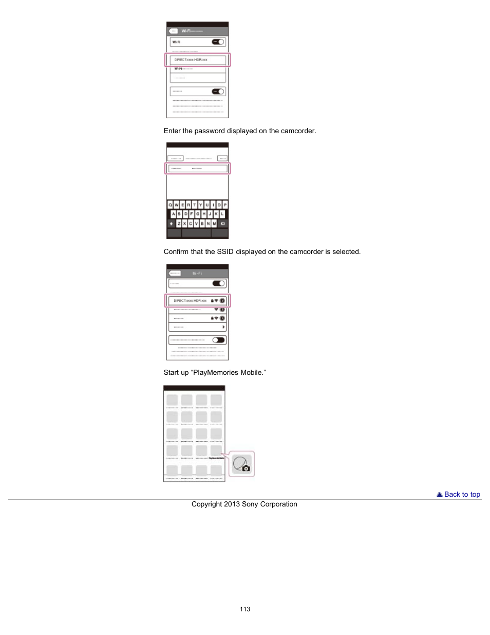 Sony HDR-PJ790V User Manual | Page 122 / 287