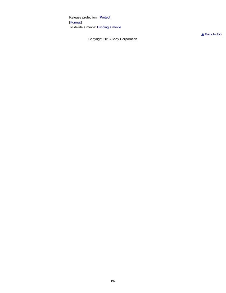 Sony HDR-PJ790V User Manual | Page 201 / 287