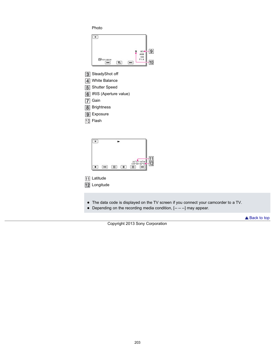 Sony HDR-PJ790V User Manual | Page 212 / 287