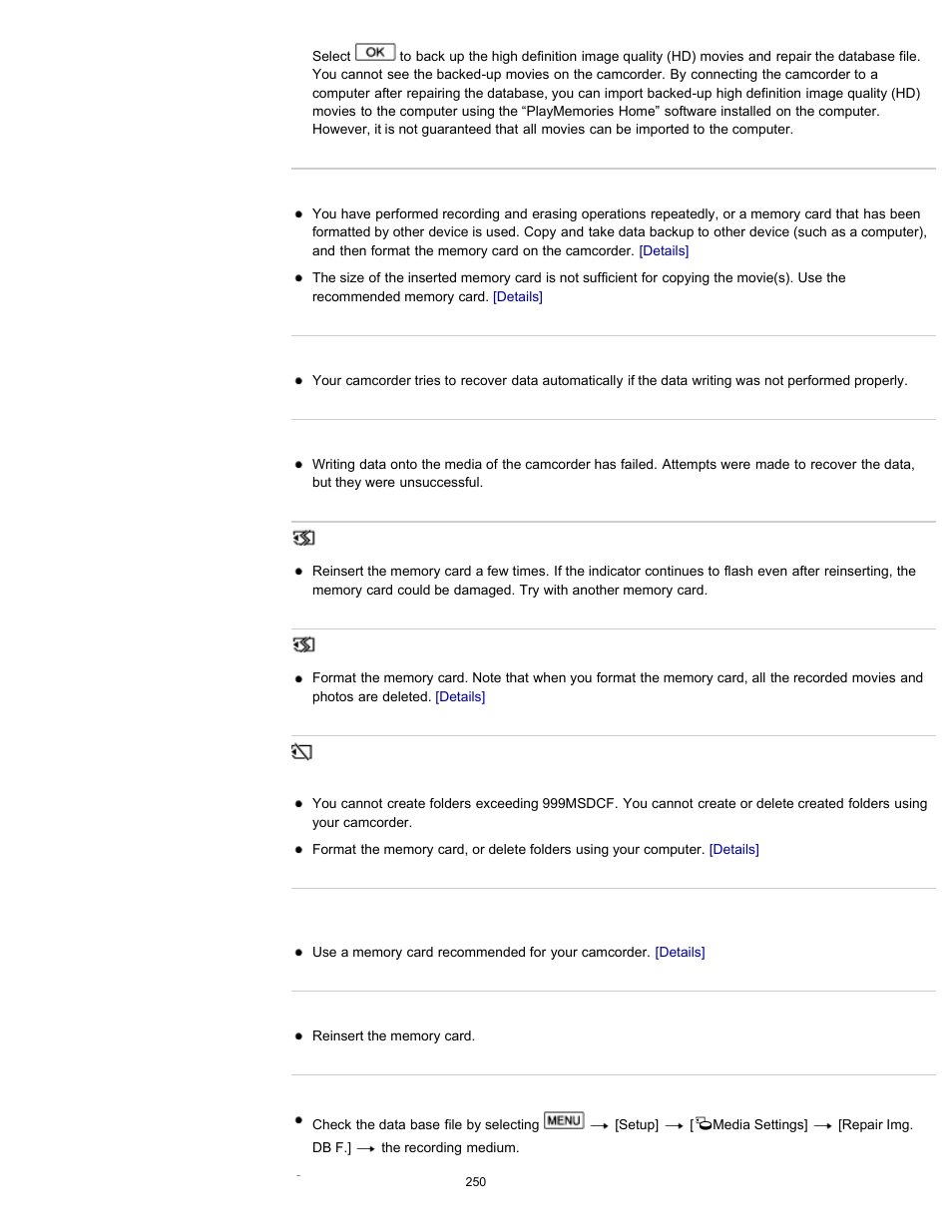 Sony HDR-PJ790V User Manual | Page 259 / 287