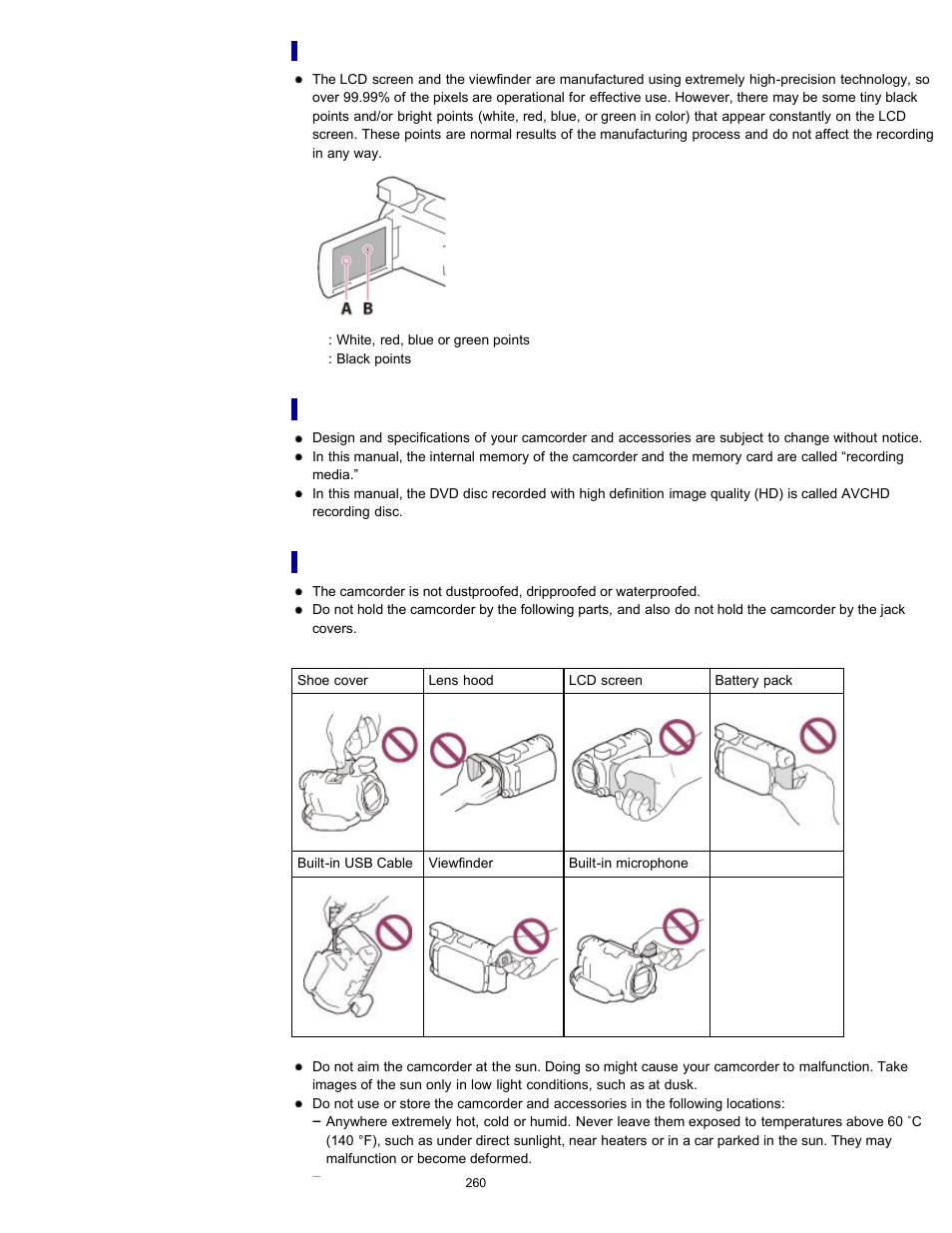 Sony HDR-PJ790V User Manual | Page 269 / 287