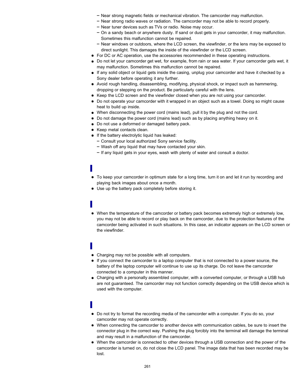 Sony HDR-PJ790V User Manual | Page 270 / 287