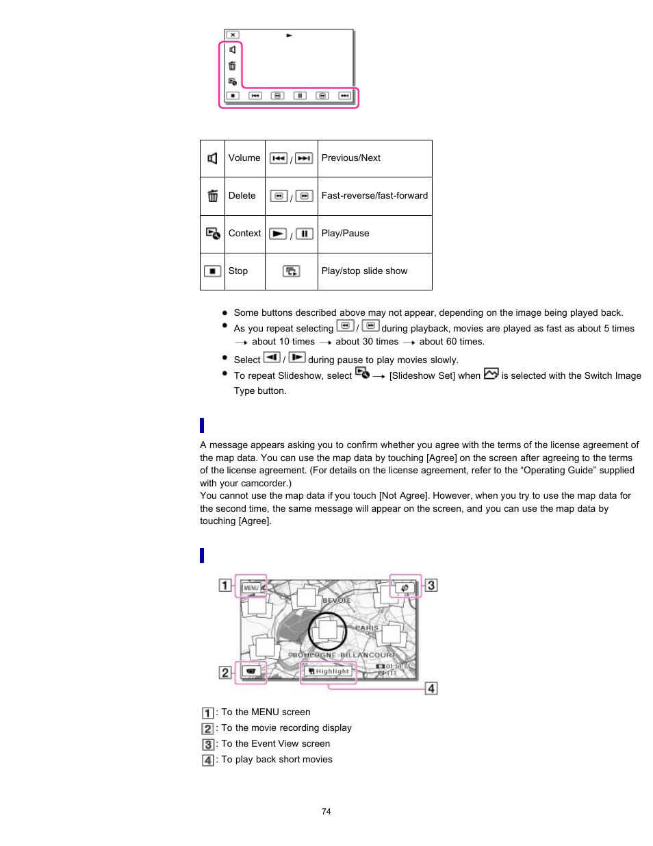 Sony HDR-PJ790V User Manual | Page 83 / 287