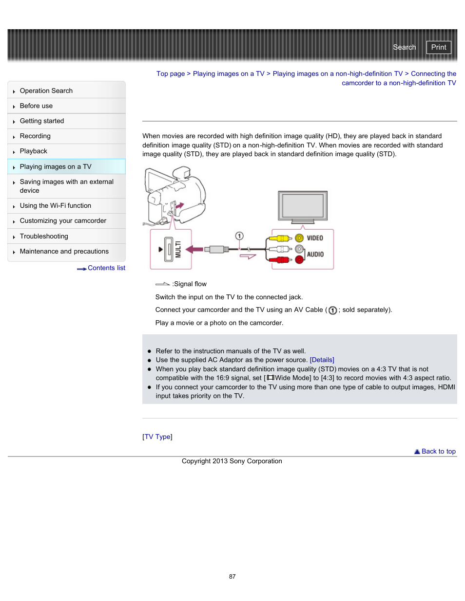 Details, Handycam" user guide | Sony HDR-PJ790V User Manual | Page 96 / 287