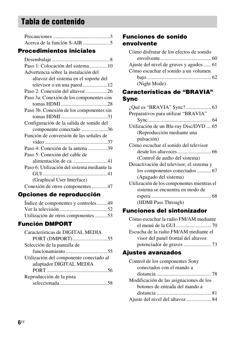 Sony HT-CT500 User Manual | Page 226 / 340