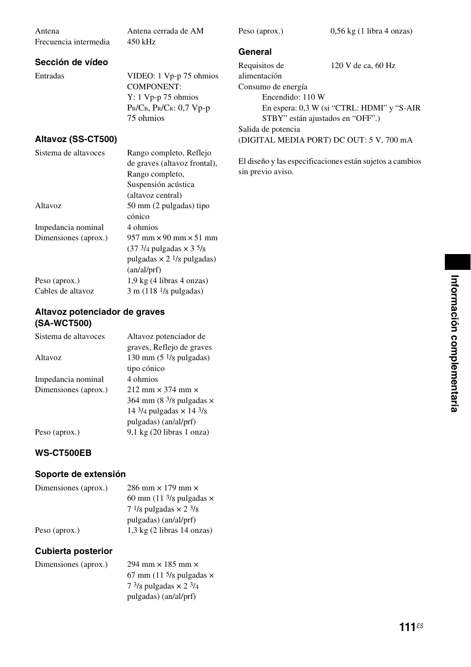 Sony HT-CT500 User Manual | Page 331 / 340