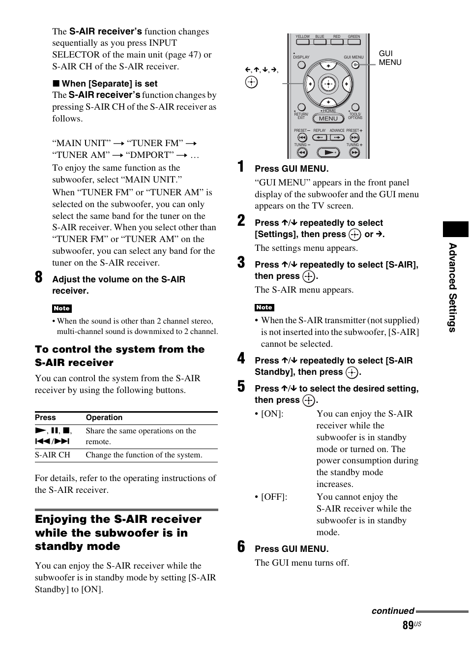 Sony HT-CT500 User Manual | Page 89 / 340