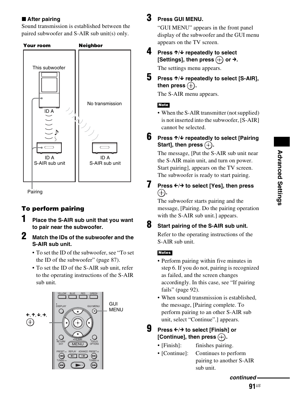 Sony HT-CT500 User Manual | Page 91 / 340