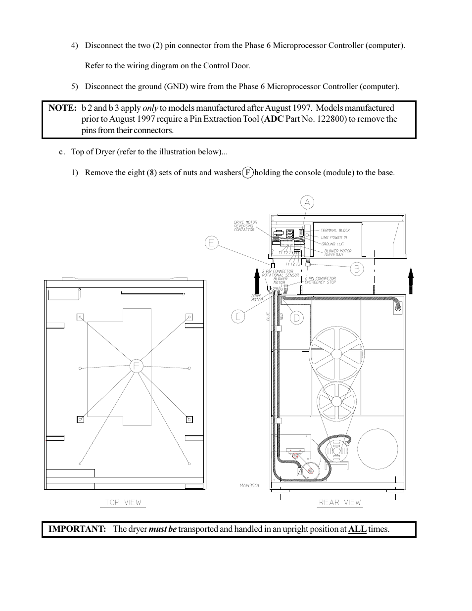 American Dryer Corp. MLG-130DR (HSI) User Manual | Page 16 / 45