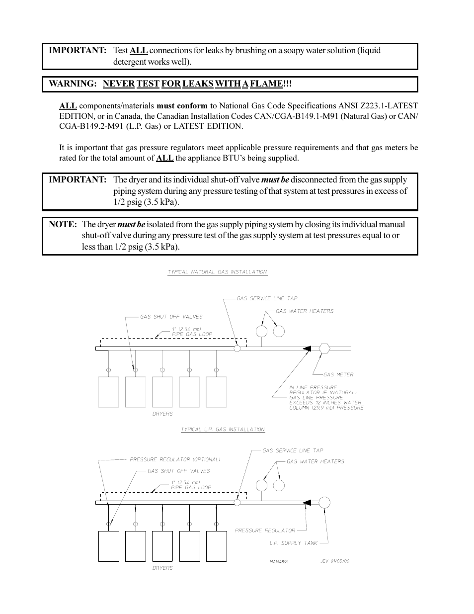 American Dryer Corp. MLG-130DR (HSI) User Manual | Page 30 / 45