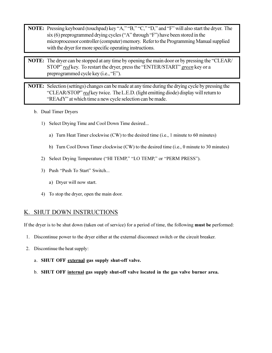 American Dryer Corp. MLG-130DR (HSI) User Manual | Page 34 / 45