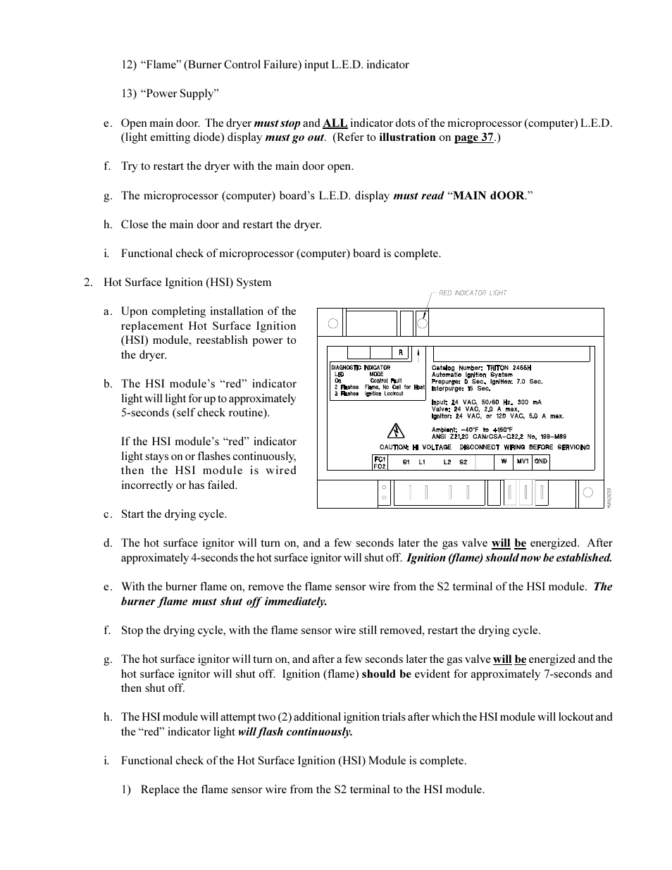 American Dryer Corp. MLG-130DR (HSI) User Manual | Page 43 / 45