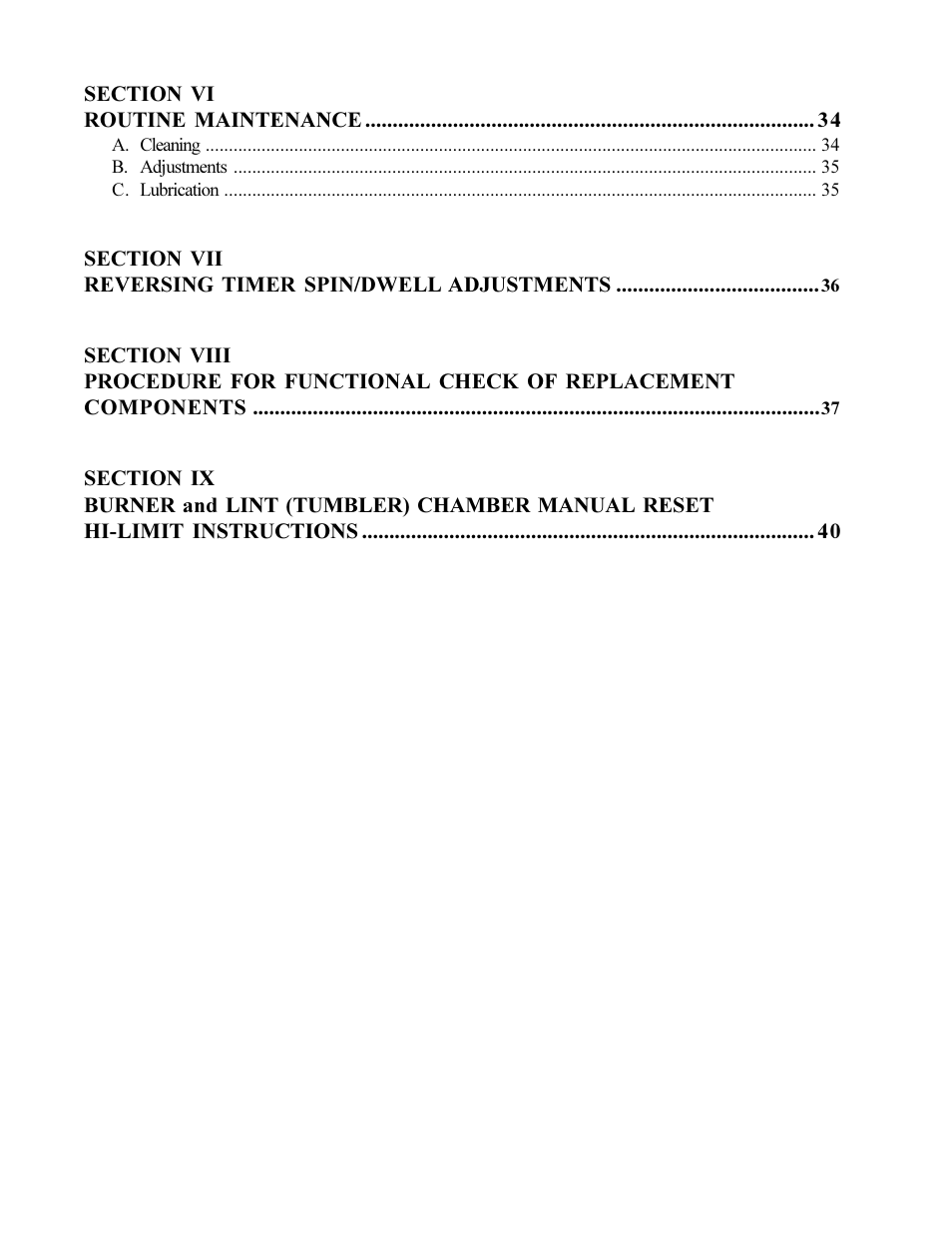 American Dryer Corp. MLG-130DR (HSI) User Manual | Page 6 / 45