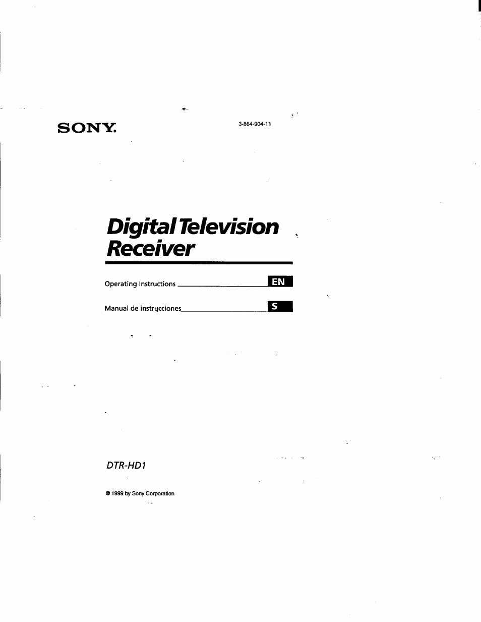 Sony DTR-HD1 User Manual | 54 pages