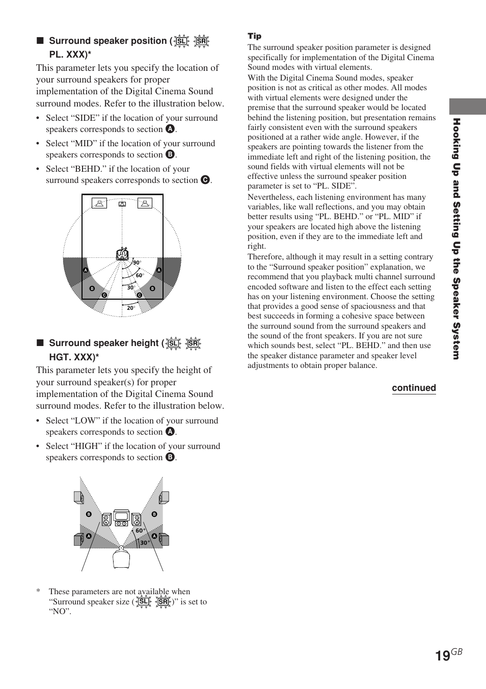 Sony STR-DE585 User Manual | Page 19 / 56