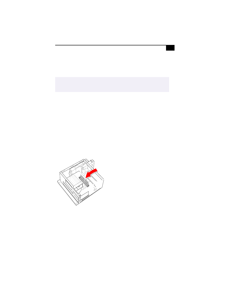 Removing a memory module | Sony PCV-E518DS User Manual | Page 47 / 114