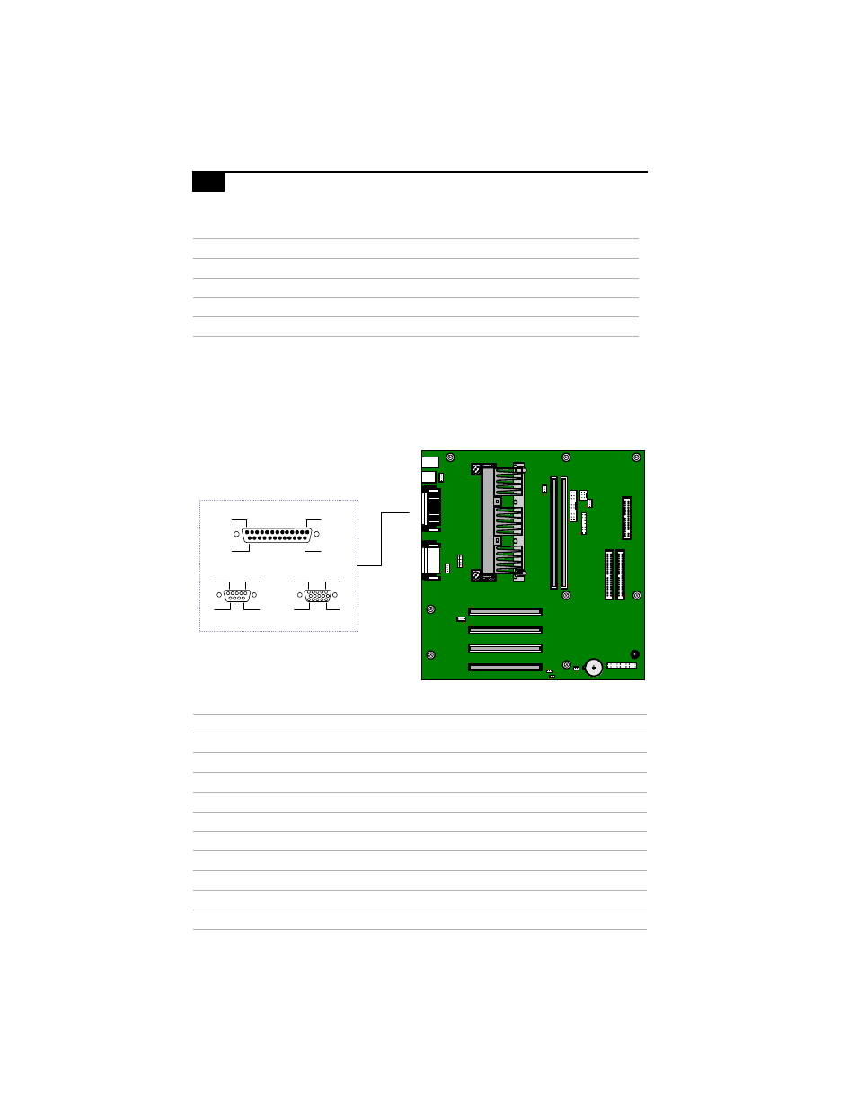 Serial 1, printer, and monitor connectors, 58 serial 1, printer, and monitor connectors | Sony PCV-E518DS User Manual | Page 66 / 114