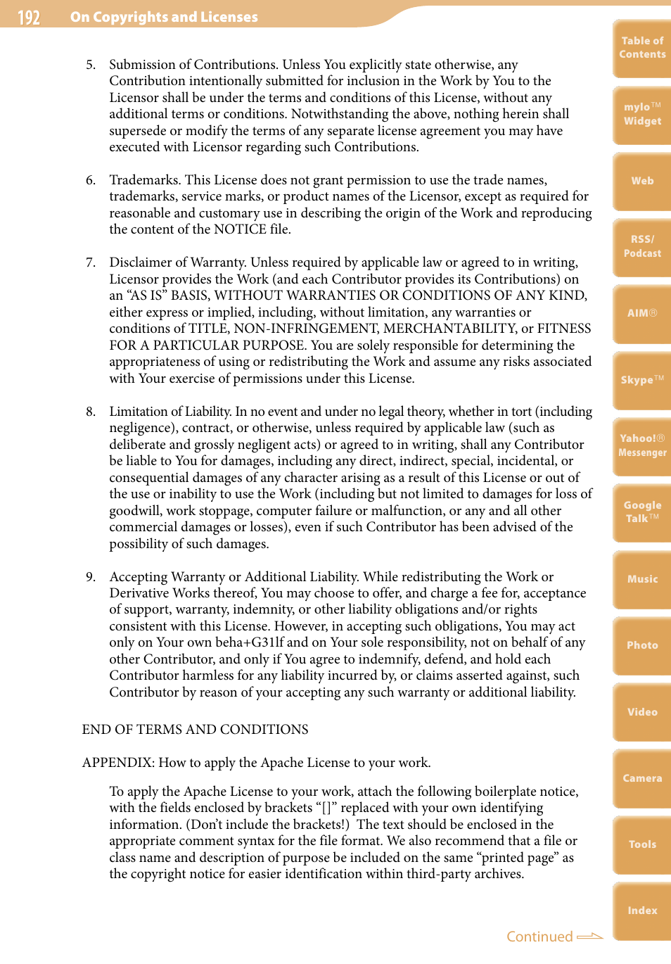 Sony COM-2 User Manual | Page 192 / 270