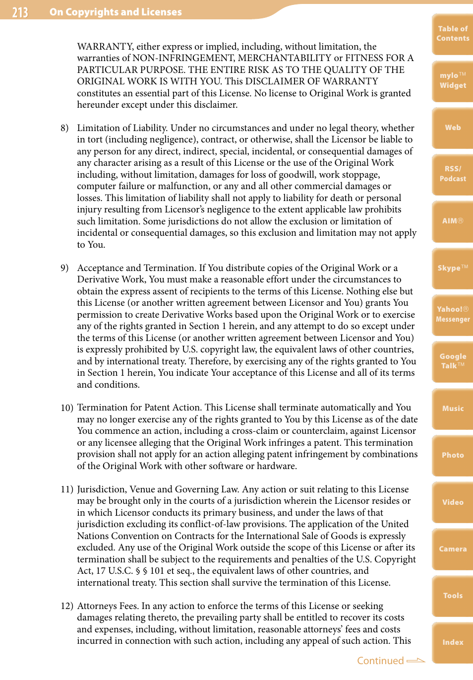 Sony COM-2 User Manual | Page 213 / 270