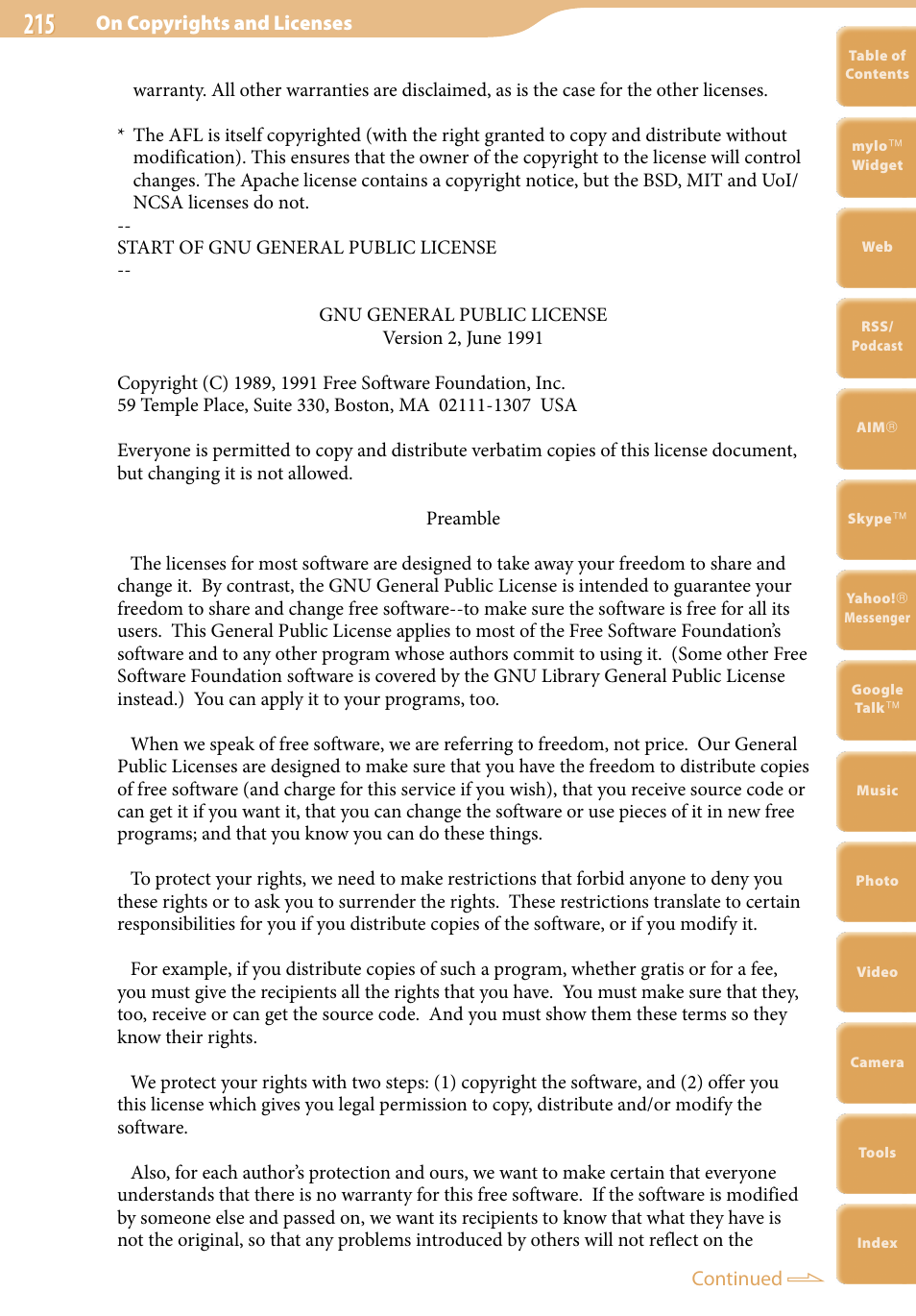 Sony COM-2 User Manual | Page 215 / 270