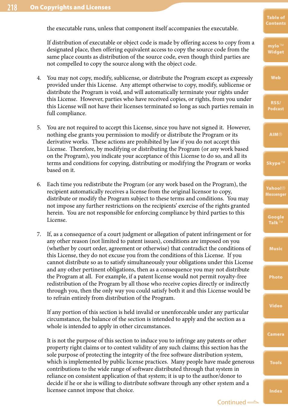 Sony COM-2 User Manual | Page 218 / 270