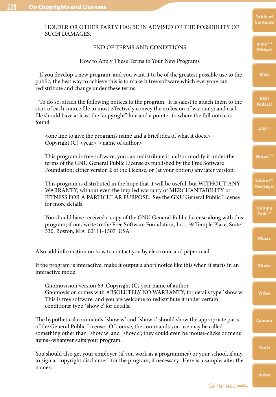 Sony COM-2 User Manual | Page 220 / 270