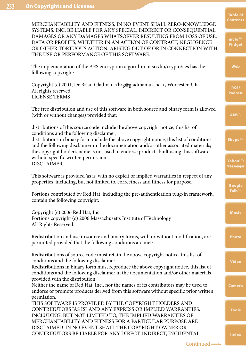Sony COM-2 User Manual | Page 233 / 270