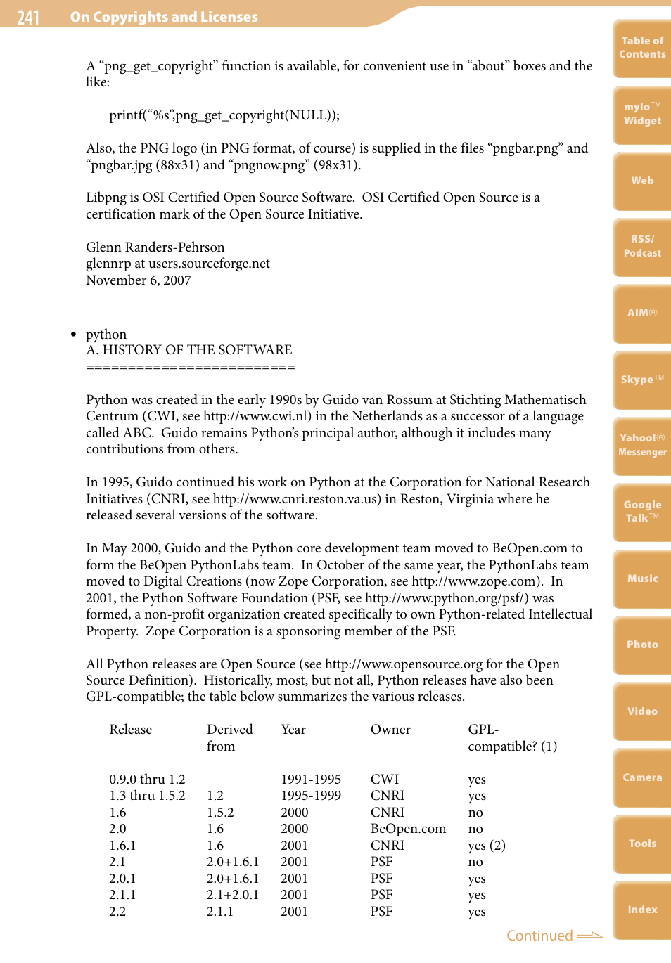 Sony COM-2 User Manual | Page 241 / 270