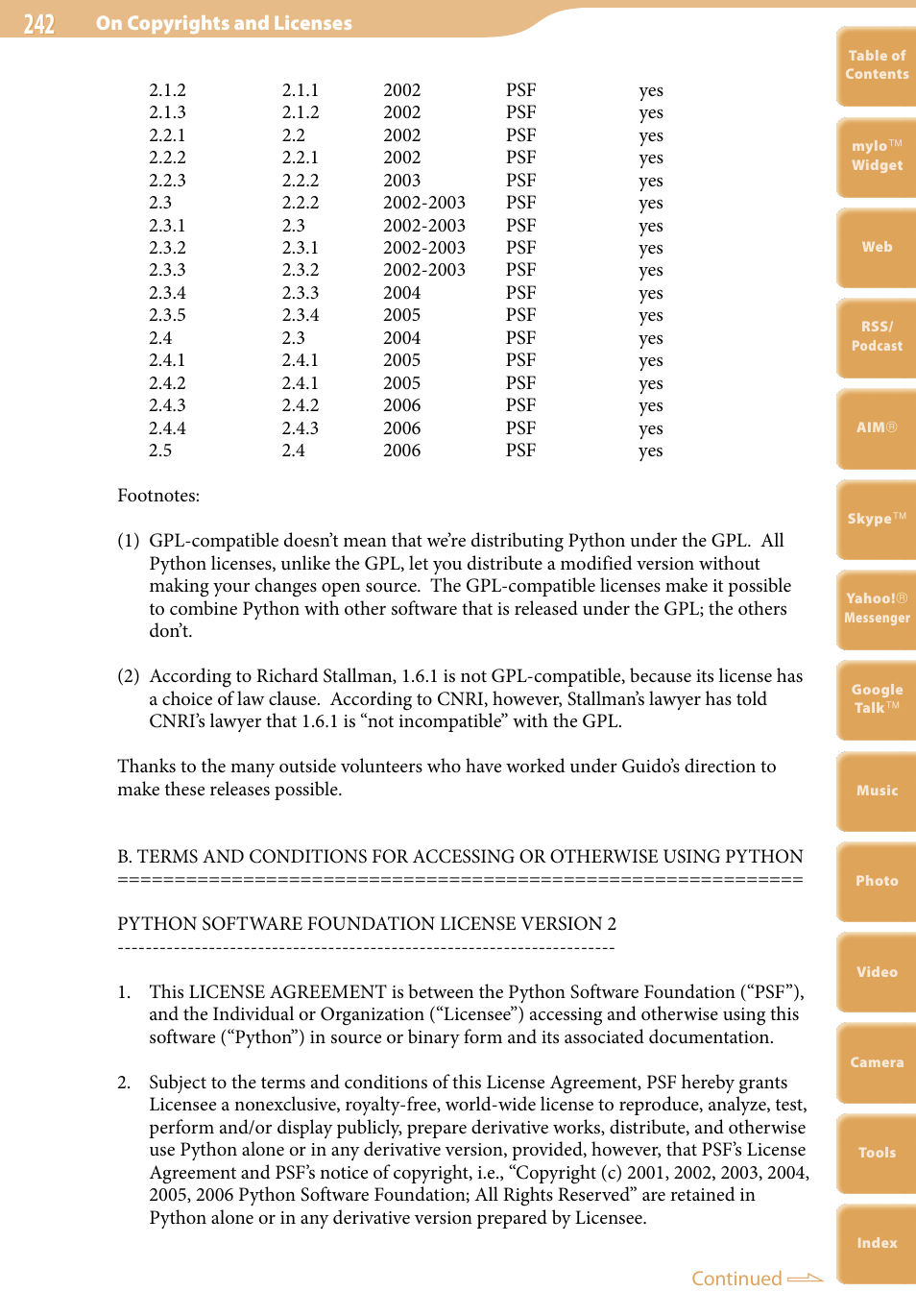 Sony COM-2 User Manual | Page 242 / 270