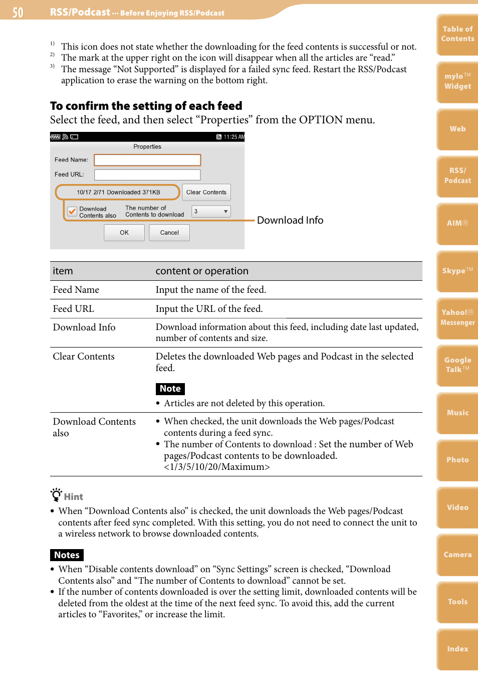 Sony COM-2 User Manual | Page 50 / 270