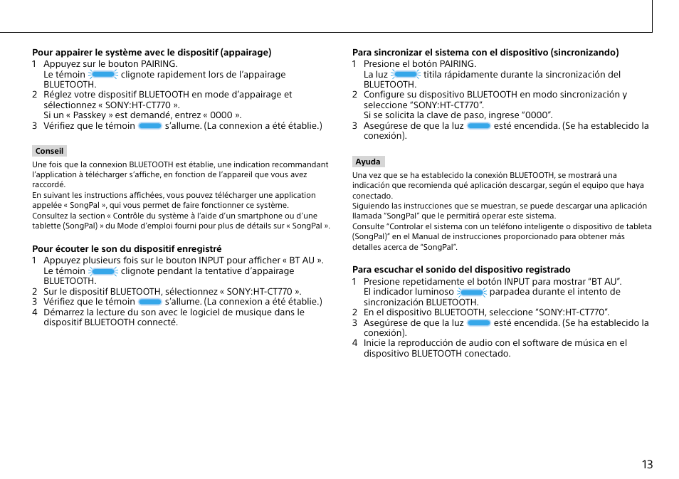 Sony HT-CT770 User Manual | Page 13 / 16