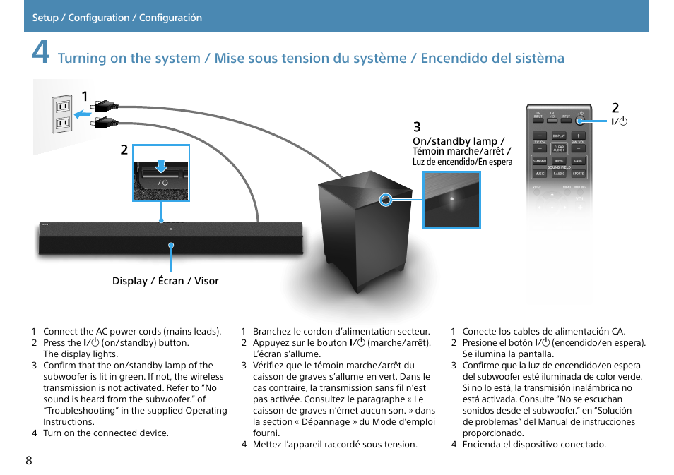 Sony HT-CT770 User Manual | Page 8 / 16