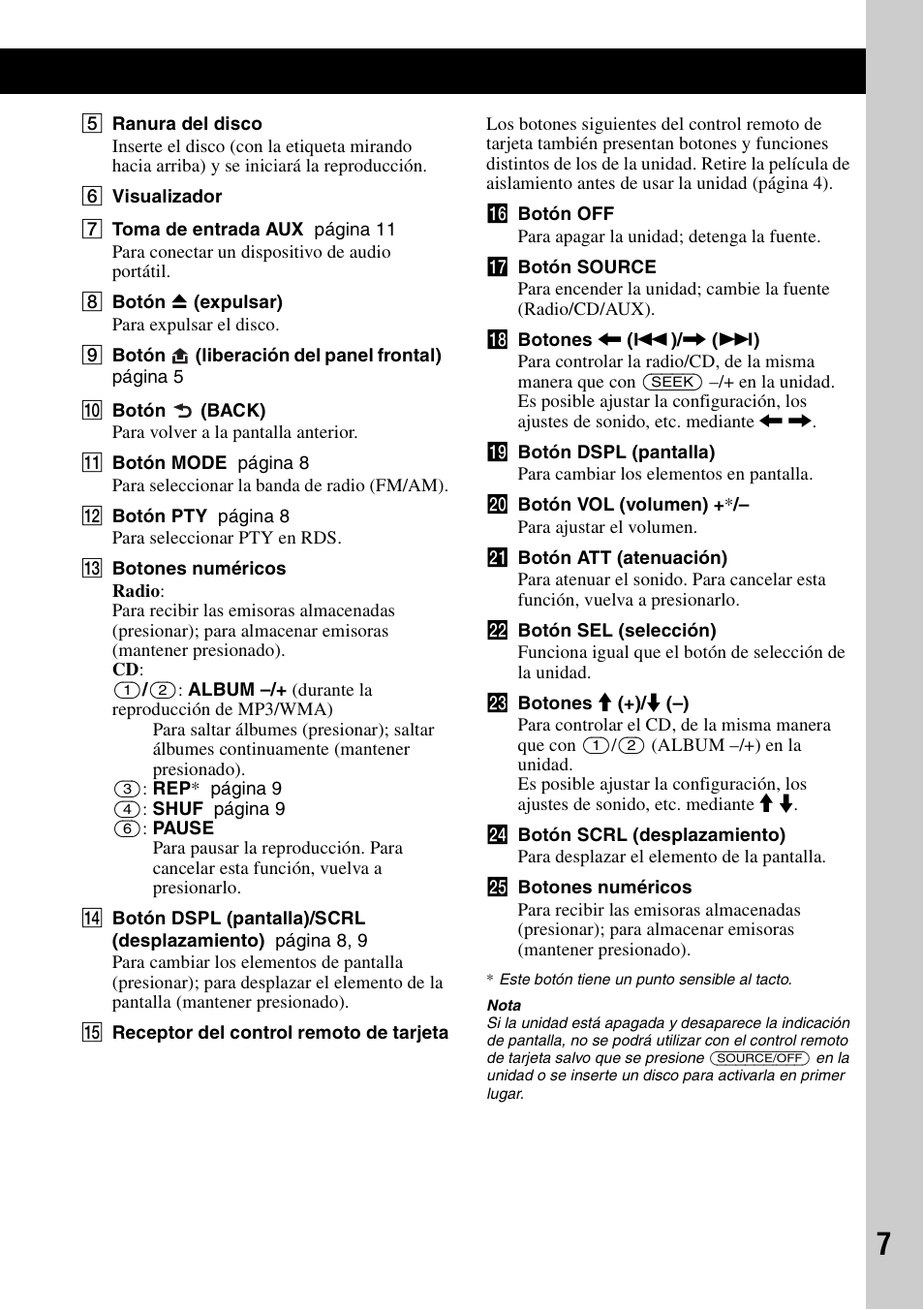 Sony CDX-GT25MPW User Manual | Page 23 / 36