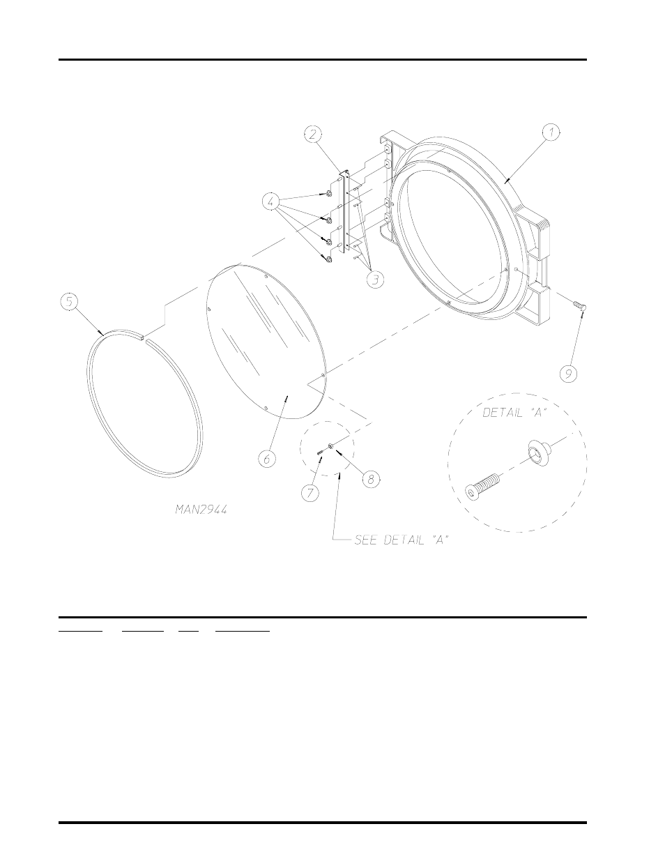 Main door assembly | American Dryer Corp. AD-75THS User Manual | Page 14 / 49