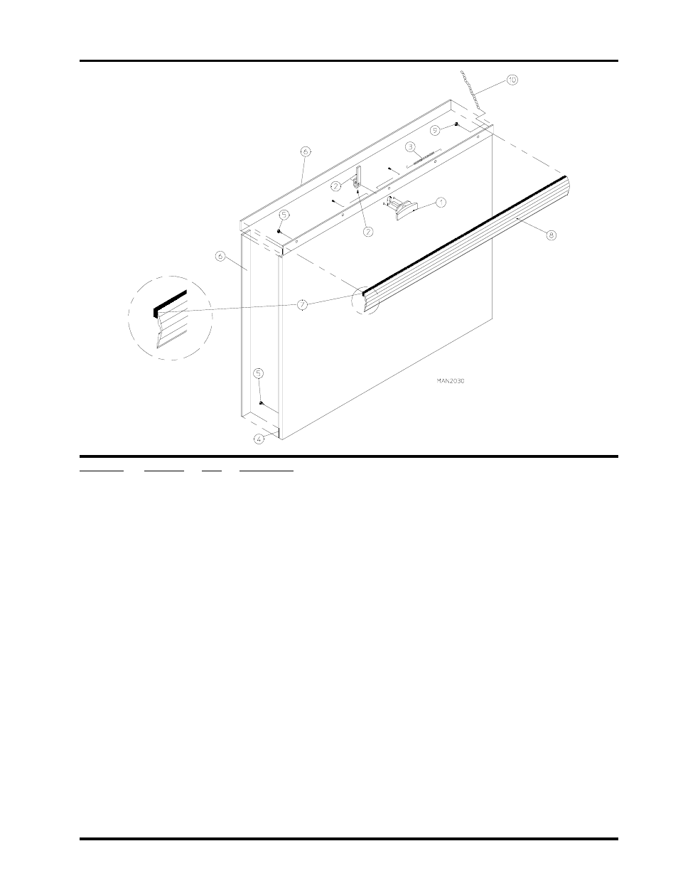 Drop lint door assembly with trim | American Dryer Corp. AD-75THS User Manual | Page 19 / 49