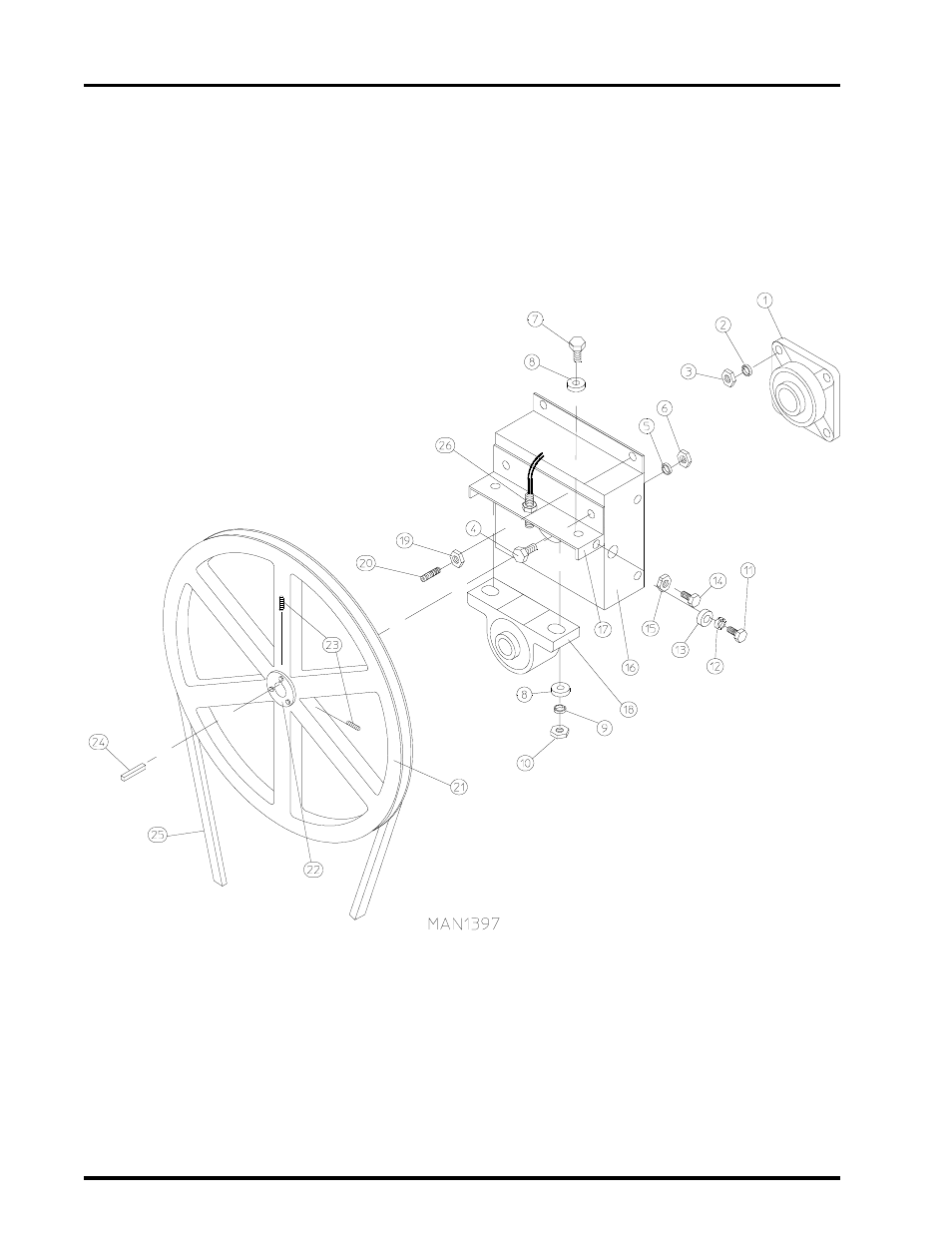 Tumbler bearing assembly , 21 | American Dryer Corp. AD-75THS User Manual | Page 22 / 49
