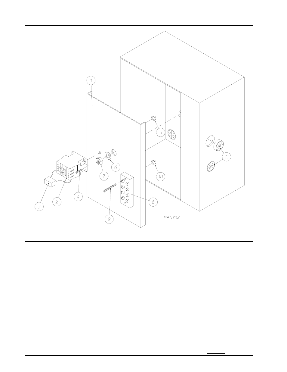 Non-reversing electric relay panel assembly | American Dryer Corp. AD-75THS User Manual | Page 38 / 49
