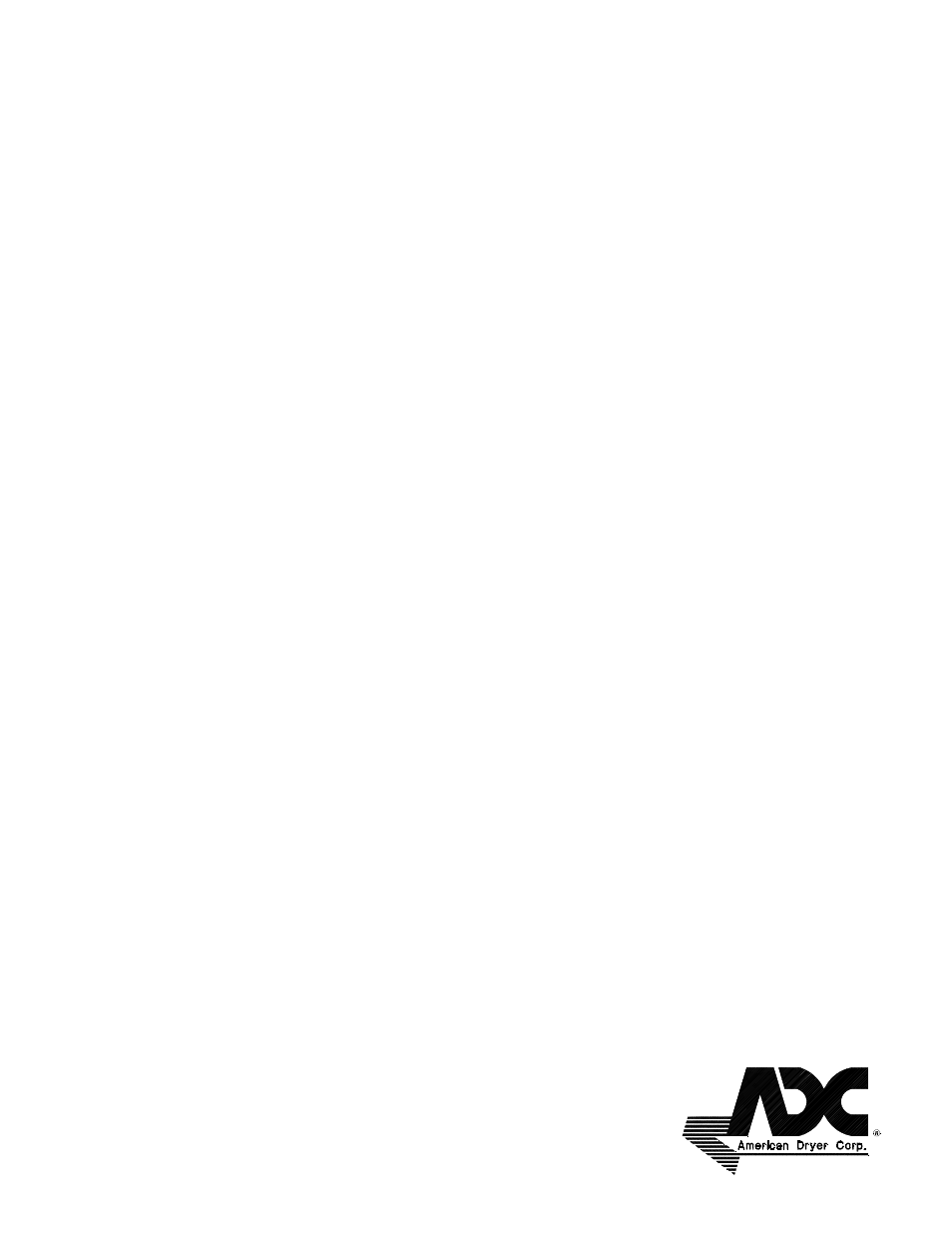 American Dryer Corp. AD-75THS User Manual | Page 49 / 49