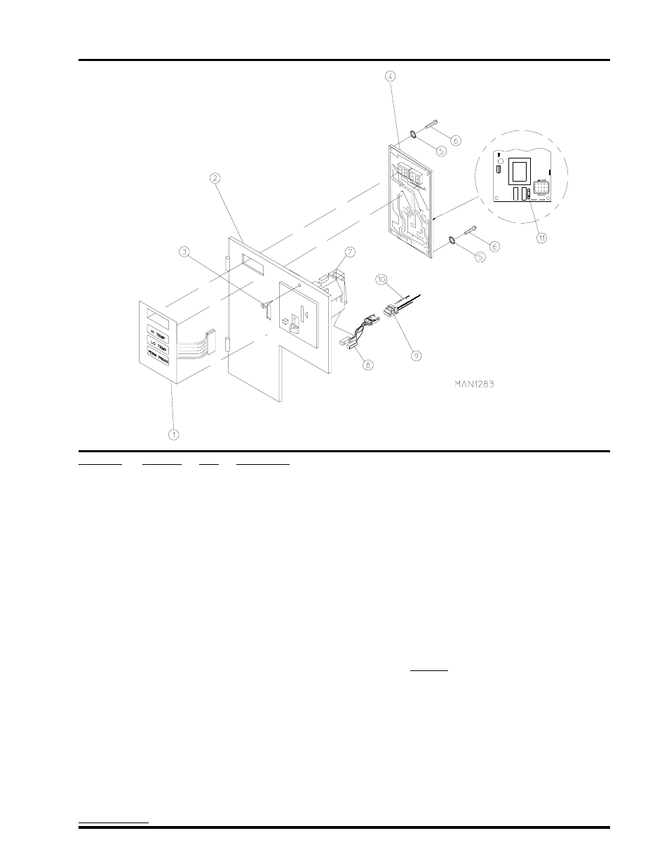 Phase 5 coin microprocessor control panel assembly | American Dryer Corp. AD-75THS User Manual | Page 7 / 49
