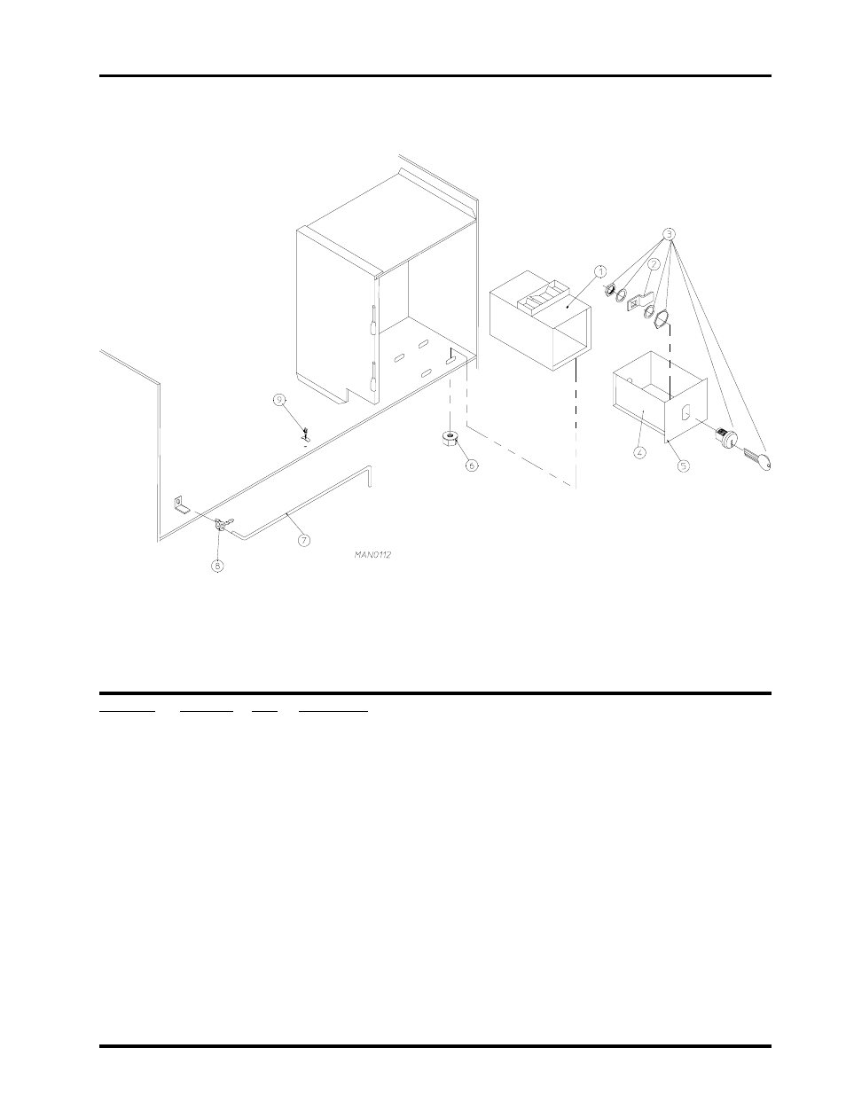 Coin vault assembly | American Dryer Corp. AD-75THS User Manual | Page 9 / 49