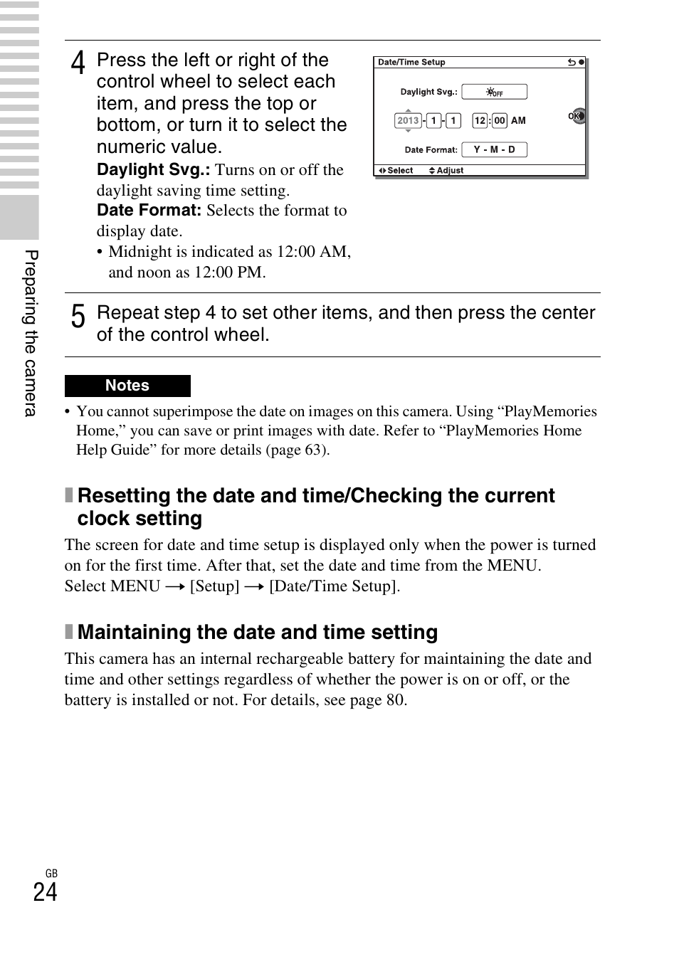 Sony ILCE-3000 User Manual | Page 24 / 92