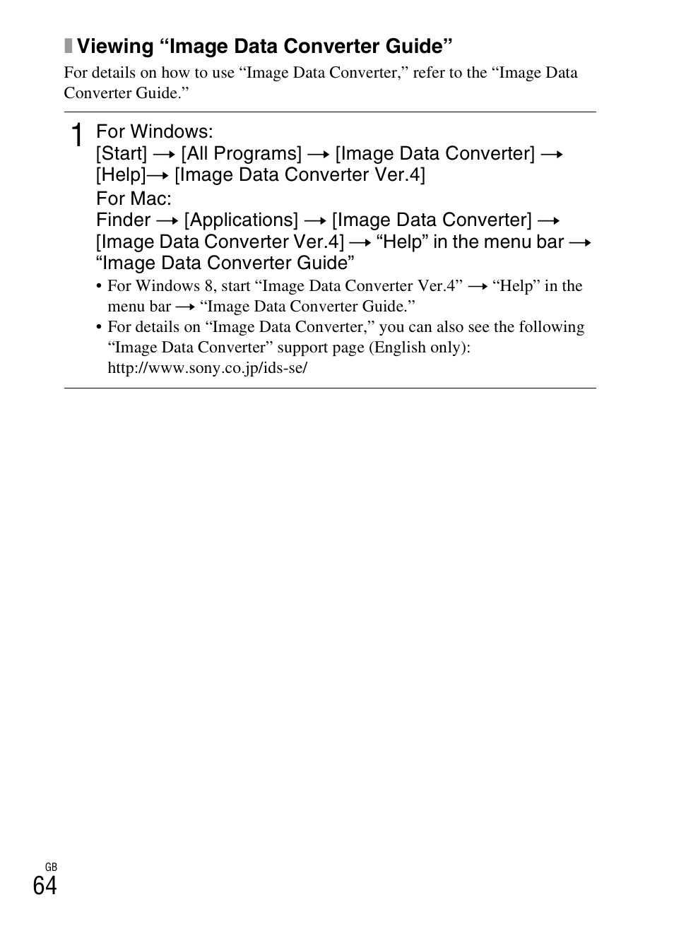 Sony ILCE-3000 User Manual | Page 64 / 92