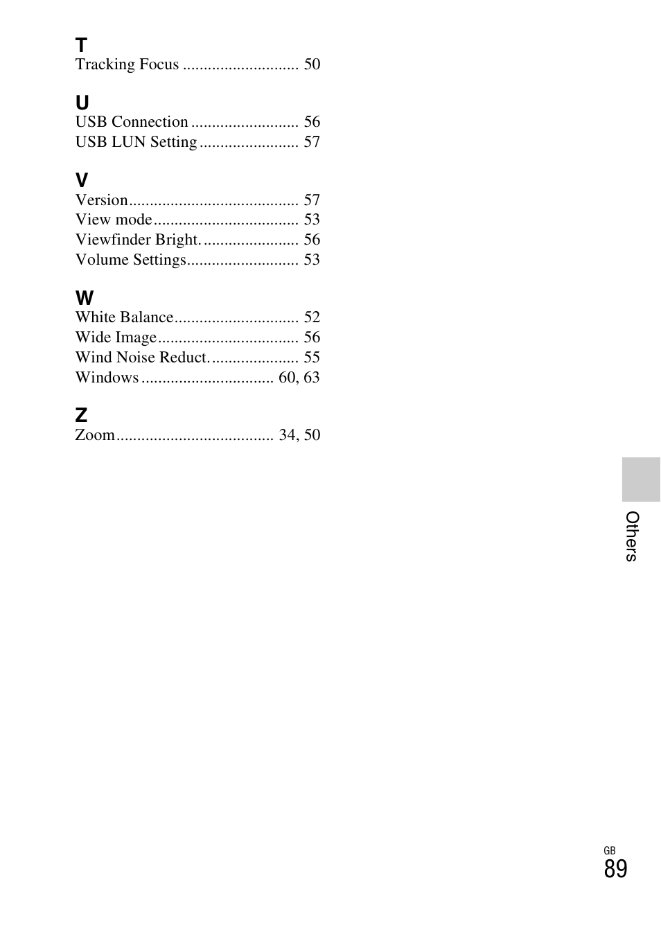 Sony ILCE-3000 User Manual | Page 89 / 92