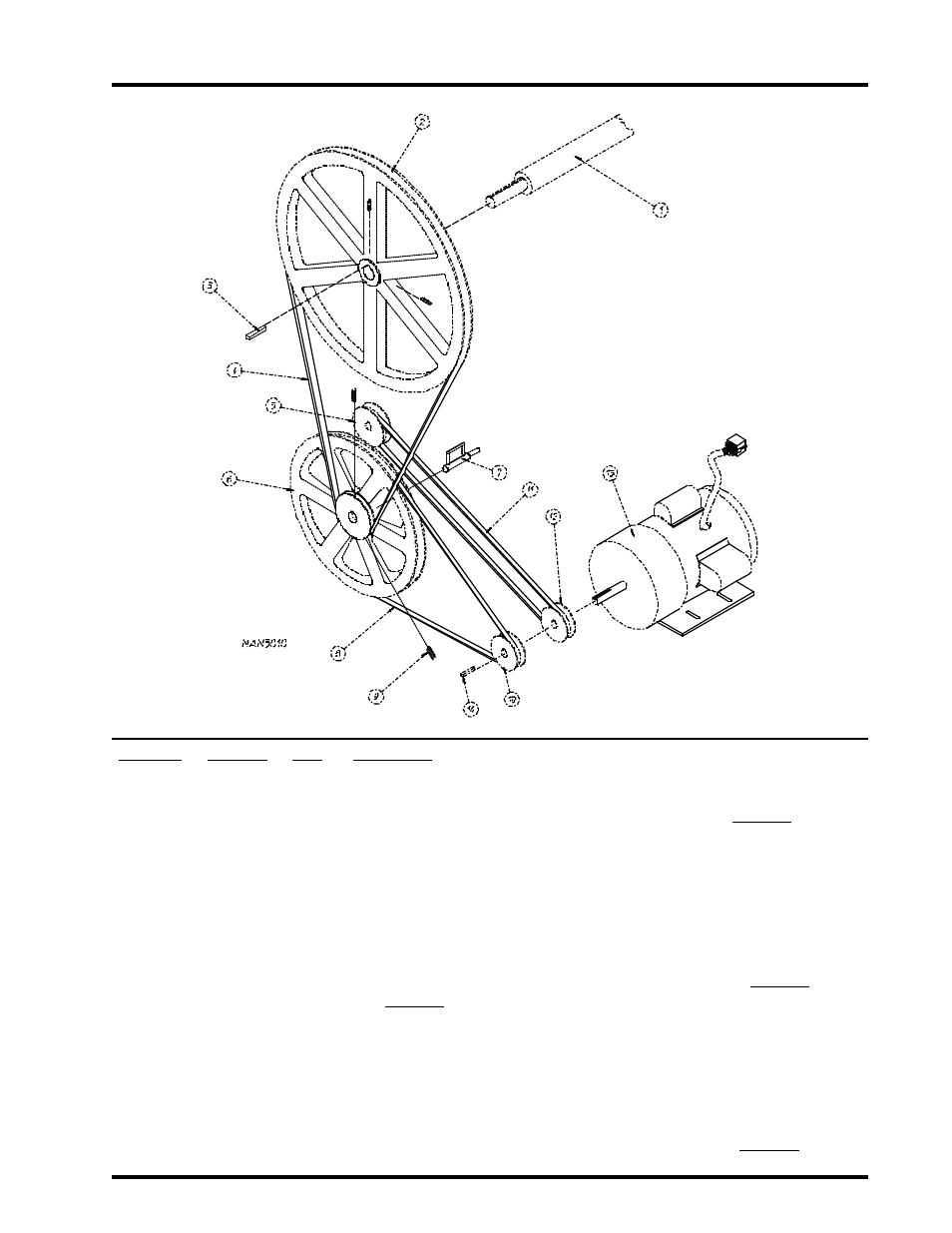 Drive/idler belts and pulleys, For 60 hz models | American Dryer Corp. Direct Spark Ignition WDA-530DSi II User Manual | Page 21 / 33
