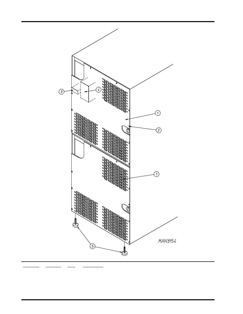 Rear back guard assemblies | American Dryer Corp. Direct Spark Ignition WDA-530DSi II User Manual | Page 30 / 33