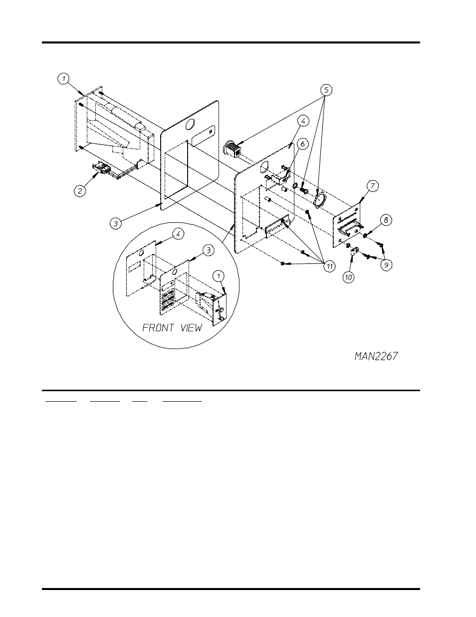 Left coin panel assembly | American Dryer Corp. Direct Spark Ignition WDA-530DSi II User Manual | Page 6 / 33