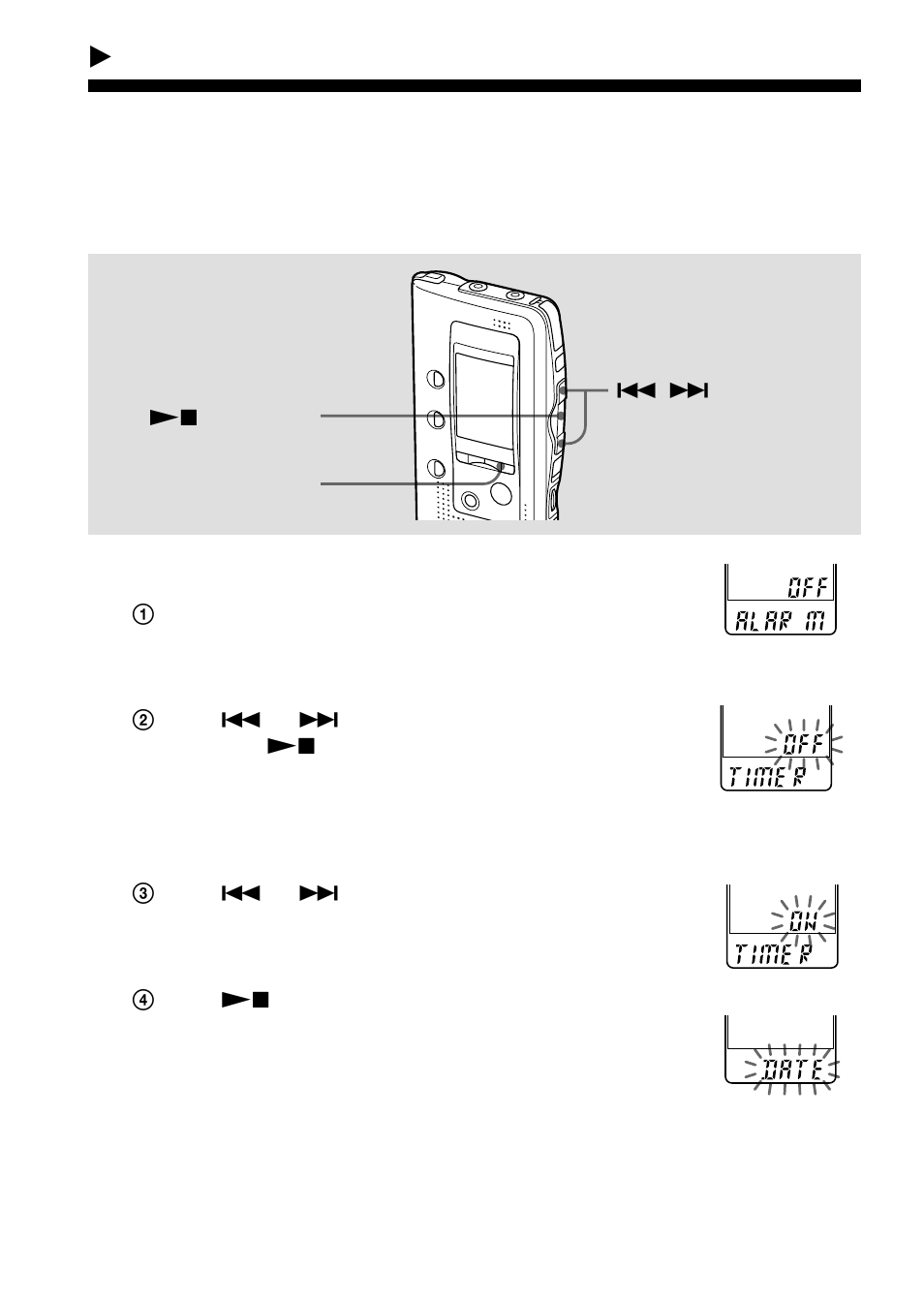 Other functions, 32 b other functions | Sony ICD-BP120 User Manual | Page 32 / 68