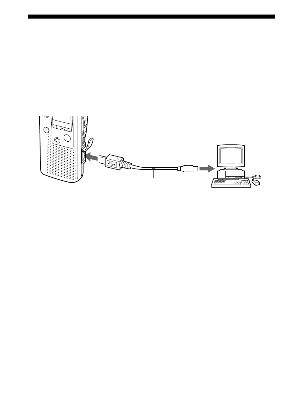 Connecting the ic recorder to your computer | Sony ICD-BP120 User Manual | Page 48 / 68