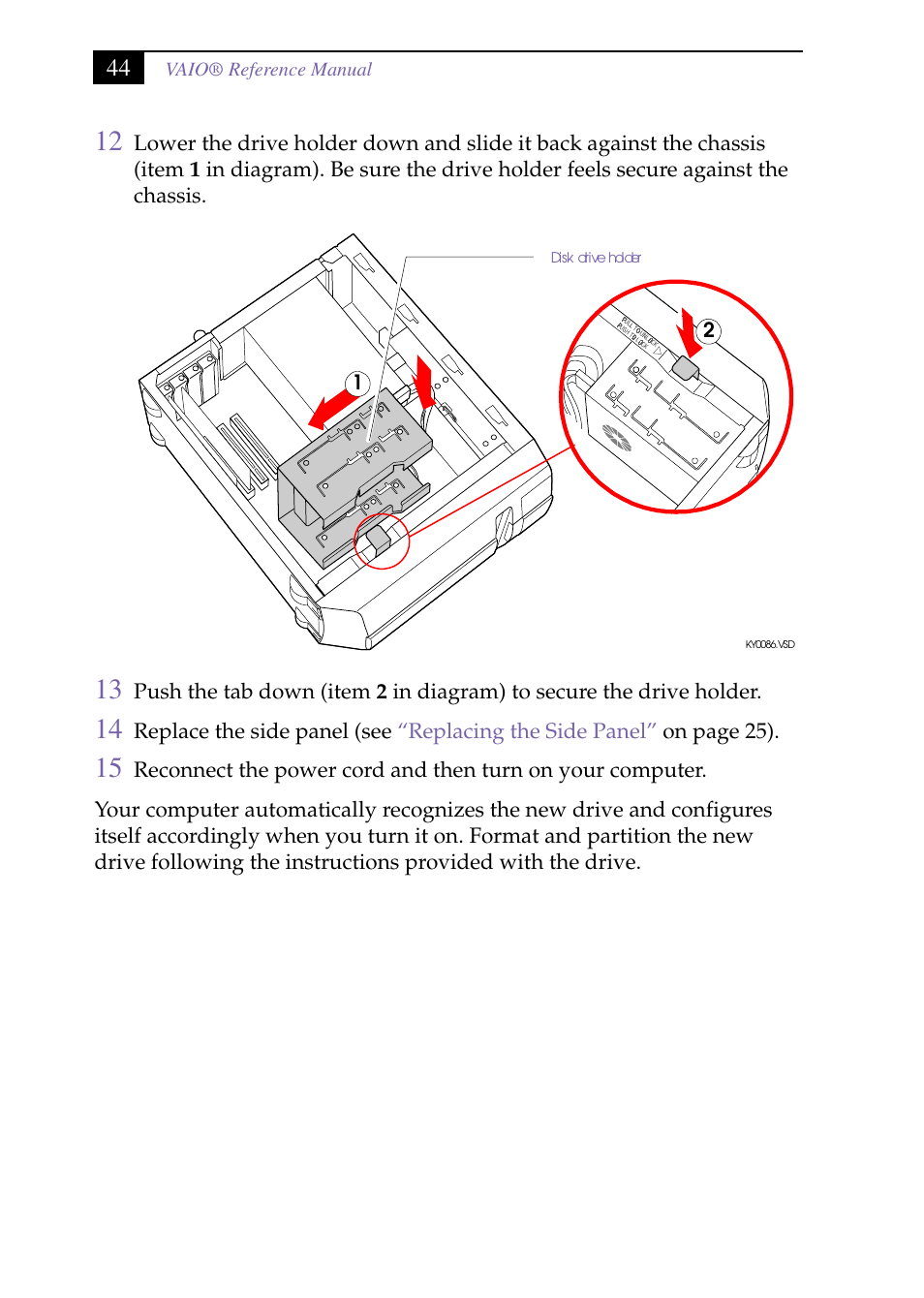 Sony PCV-J150 User Manual | Page 58 / 104