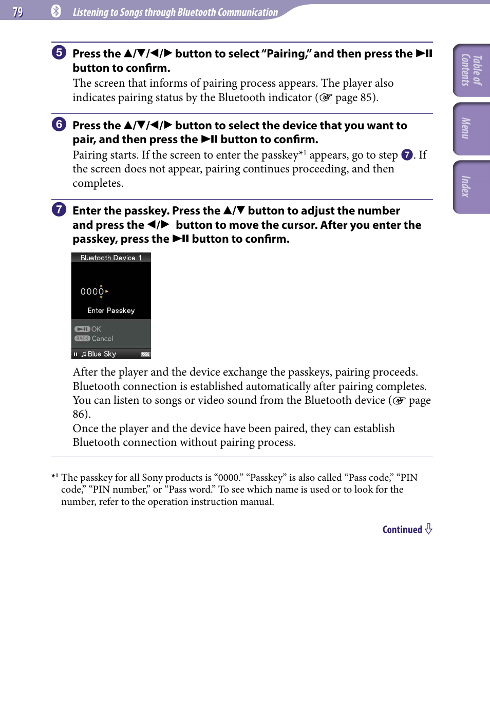 Sony NWZ-A829BLK User Manual | Page 79 / 161